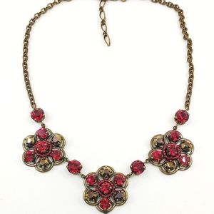 Vintage Zazou Rhinestone Necklace